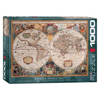 173 – 1000pce Puzzles 6000-1997 Orbis Geographica World Map