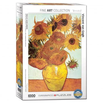 173 – 1000pce Puzzles 6000-3688 Twelve Sunflowers