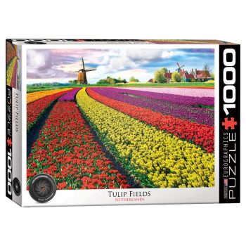 173 – 1000pce Puzzles 6000-5326 Tulip Field Netherlands