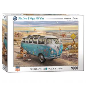 173 – 1000pce Puzzles 6000-5310 The Love & Hope VW Bus