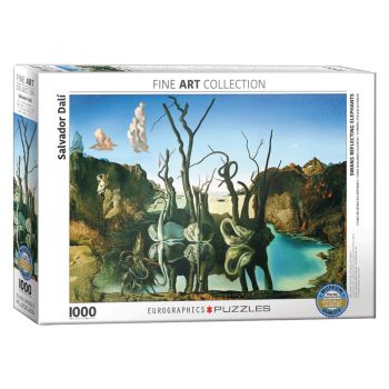 173 – 1000pce Puzzles 6000-0846 Swan’s Reflecting Elephants