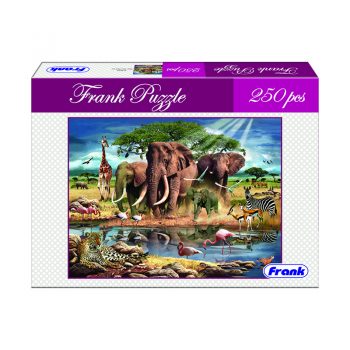 165 – 250pc Frank Puzzle In Africa
