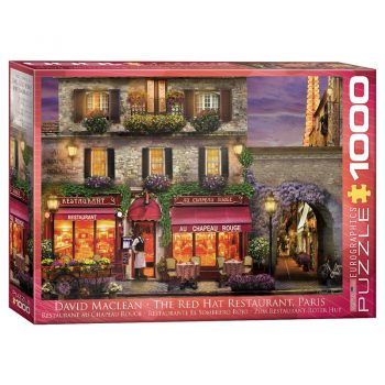 173 – 1000pce Puzzles 6000-0963 The Red Hat Restaurant Paris