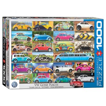 173 – 1000pce Puzzles 6000-5422 VW Beetle Gone Places