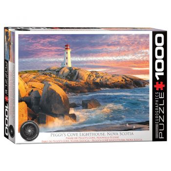 173 – 1000pce Puzzles 6000-5437 Peggy’s Cove Lighthouse Nova Soctia