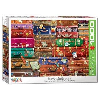 173 – 1000pce Puzzles 6000-5468-Travel-Suitcases