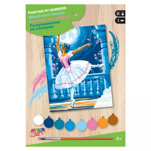 309a – Junior Paint By Numbers Ballerina