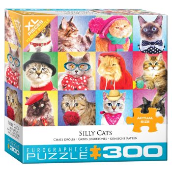 172 – 300 – XLpce Puzzle 8300-5606 Silly Cats