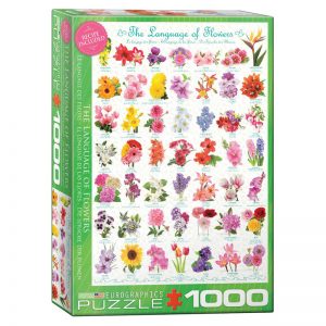 173 -1000pce Puzzles 6000-0579 The Language Of Flowers