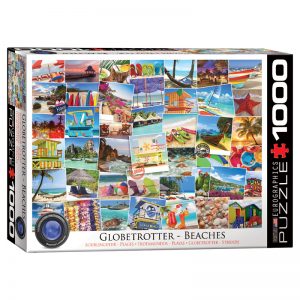 173 -1000pce Puzzles 6000-0761 Globetrotter Beaches