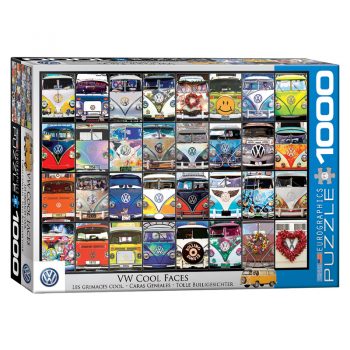 173 -1000pce Puzzles 6000-0870 VW Cool Faces