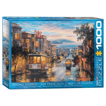 173 -1000pce Puzzles 6000-0957 San Francisco Cable Car Heaven