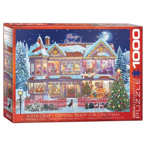 173 -1000pce Puzzles 6000-0973 Getting Ready For Christmas