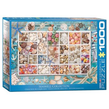 173 -1000pce Puzzles 6000-5529 Seashell Collection