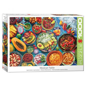 173 -1000pce Puzzles 6000-5616 Mexican Table