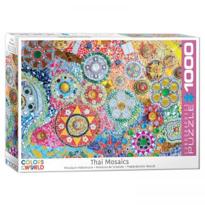 173 -1000pce Puzzles 6000-5637 Thailand Mosaic