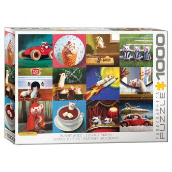 173 -1000pce Puzzles 6000-5695 Funny Mice