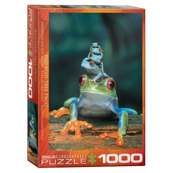 173 – 1000pce Puzzles 6000-3004 Red Eyed Tree Frog