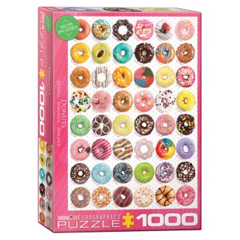 173 – 1000pce Puzzles 6000-0585 Donuts Tops