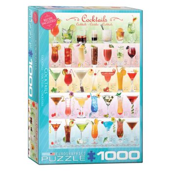 173 – 1000pce Puzzles 6000-0588 Cocktails