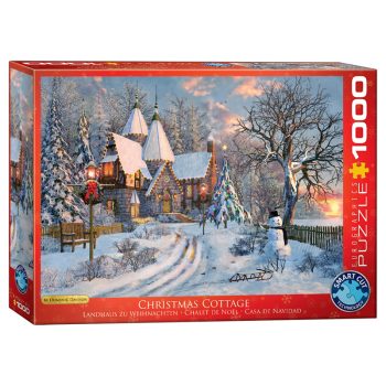 173 – 1000pce Puzzles 6000-0790 Christmas Cottage