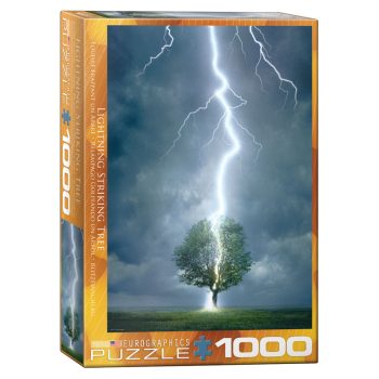 173 – 1000pce Puzzles 6000-4570 Lightning Striking Tree