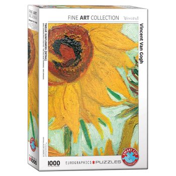173 – 1000pce Puzzles 6000-5429 Sunflower By Vincent Van Gogh