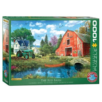 173 – 1000pce Puzzles 6000-5526 The Red Barn By Davison