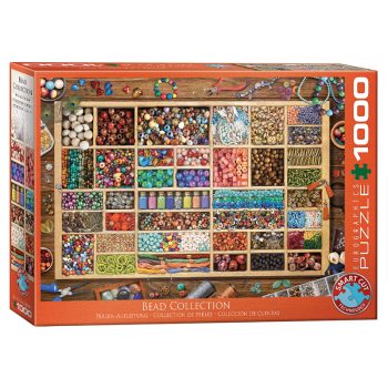 173 – 1000pce Puzzles 6000-5528 Laura’s Bead Collection