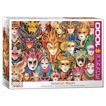 173 – 1000pce Puzzles 6000-5534 Venetian Masks