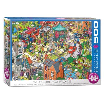 178b – 500pce Puzzles 6500-5460 What Could Go Wrong By Martin Berry