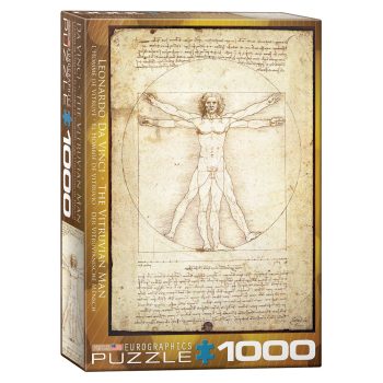 173 – 1000pce Puzzles 6000-5098 The Vitruvian Man